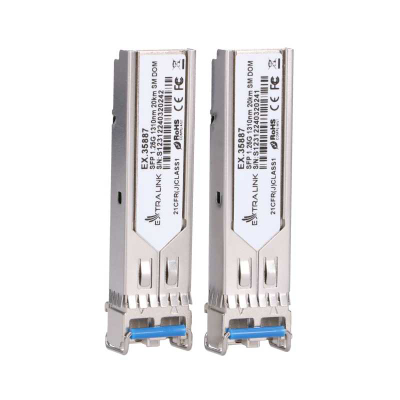Modul SFP Extralink EX-35887, 1.25 Gbps, 1310 nm 20 km, singlemode