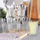 Set gotash qelqi, 6 copë, 360 ml, qelq i kthjellët