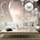 Fototapet murale Artgeist Pearl Dream, 140 x 140 cm, bezhë rozë