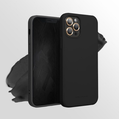 Kapak telefoni Roar Space Case për iPhone 14 Plus, TPU, i zi