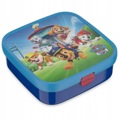 Kuti dreke PAW Patrol Pups Bento Lunchbox Large, me ndarje, shumëngjyrëshe