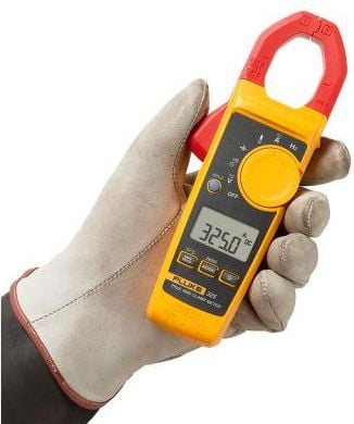Амперметар клешнометар Fluke 325, True RMS, 600V AC DC, жолт
