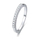 Unazë argjendi Beneto AGG187, kristale, perimetër 62 mm, argjendi
