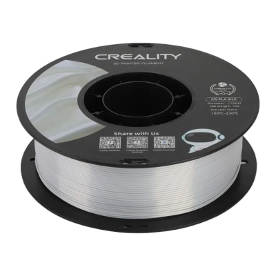 Filament 3D Creality CR PLA Silk, 1.75mm, 1kg, argjendt me shkëlqim
