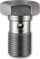 Bulon banjo i vetëm HEL Performance, 1/8" x 28 BSP, metalik