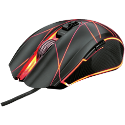 Maus gaming Trust GXT 160 Ture, 4000 dpi, 7 butona, me drita RGB, i zi