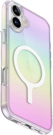 Çantë mbrojtëse UNIQ Iridescia MagClick, për iPhone 16 Plus, karikim MagSafe, holografike