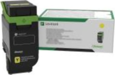 Toner Lexmark 77L20Y0, kompatibil, i verdhë