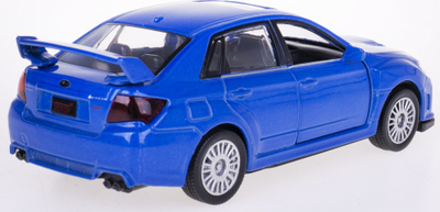 Makina Subaru WRX STI, model 2010 Blue Daffi, blu e kalter