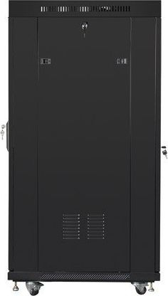 Kabinet rrjeti Lanberg Standing Cabinet 19" FF01-6827-23BL, 27U, me ventilatorë, i zi