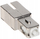 Adapter fibër optike single mode AD SC APC G SC W, metalik, jeshil