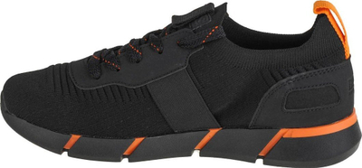 Atlete Boss J29265, material tekstil, shollë gome, të zeza me portokalli