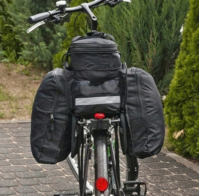 Çantë e dyfishtë GoTel, 0.7 kg, e zezë