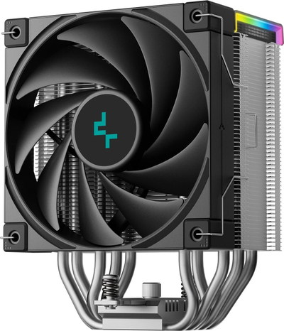 Ftohës CPU Deepcool AK500S Digital SE, 160mm, me drita LED, ngjyrë e zezë