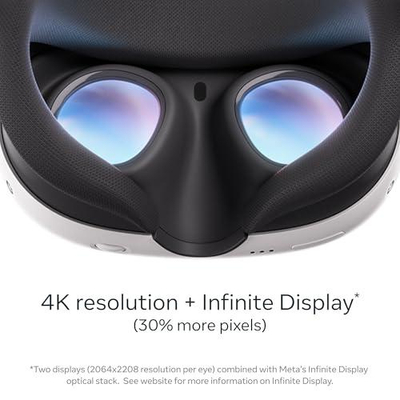 Kufje VR Meta Quest 3, 512GB, gjithëpërfshirëse, të bardha