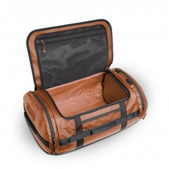 Çantë udhëtimi WANDRD Carryall Duffel 60L, shpinore hibride, Sedona portokalli