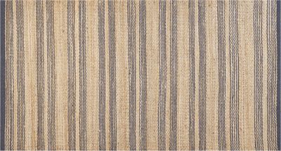 Tapet jute BUDHO, 80 x 150 cm, dhomë gjumi, bezhë gri