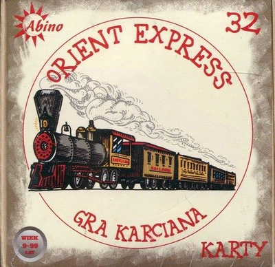 Игра со карти Abino Orient Express, 2–4 играчи, семејна, повеќебојна