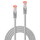 Kabllo rrjeti Lindy Patchcord Cat.6 S/FTP, 2m, gri