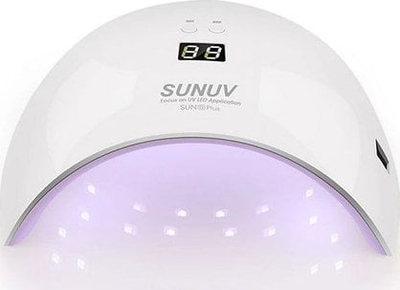 Lampë UV LED për thonj SUNUV Sun 9X Plus, 36W, e bardhë