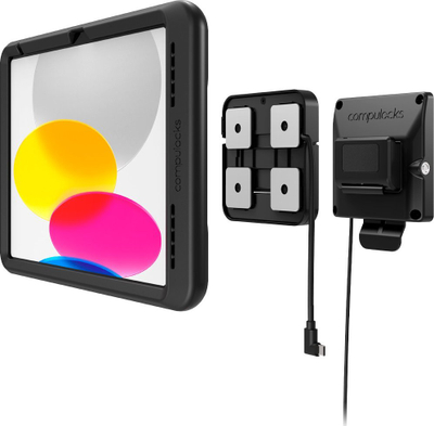 Mbajtëse tablet Compulocks Power Move për iPad 10.9 10th Gen, montim fiks, e zezë