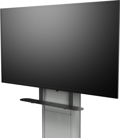Raf televizori SMS Smart Media Solutions EVER Under Display Shelf, teleskopik 55" 85", kapacitet 5 kg, i zi