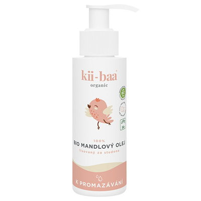 Vaj trupi për fëmijë kii-baa organic Organic Almond Body Oil, 100 ml