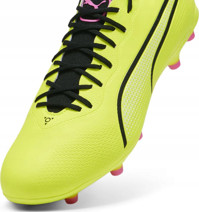 Këpucë futbolli Puma King Pro FG AG 107566-05, për burra, e verdhë