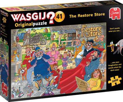 Puzzle Wasgij Original 41 Restore Store, 1000 copa, me ngjyra nga të gjitha