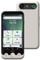 Telefoni Doro Aurora A10, 4.5", 4GB 64GB, dual SIM, i zi e bardhë