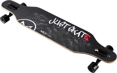 Longboard Nils Wooden, kushineta ABEC 7, rrota PU 85A, i zi