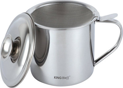 Enë për vaj KingHoff KH-1726, 1.2L, çelik inox, gri