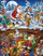 Puzzle me kornizë Larsen XM1, Santa Claus te Dritat e Veriut, 26 copa, shumëngjyrësh