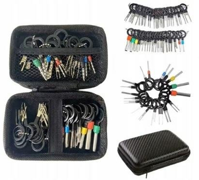 Set ekstraktorësh APT AG363G, 41 copë, kuti me zinxhir, i zi
