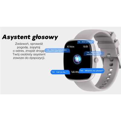 Smartwatch Gravity GT18 1, 1.83", Bluetooth 5.2, rozë