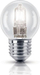Llambë halogjene Philips EcoClassic Globe, 18W, E27, transparente