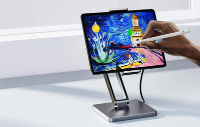 Docking station INVZI MagHub 3, 8‑në‑1, deri 100W, gri hapësinor