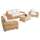 Set kopshti lounge 4-pjesësh Tropel (HM11939)
