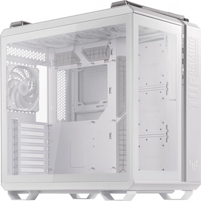Kasë Asus TUF Gaming GT502 PLUS TG ARGB, e bardhë, Midi Tower