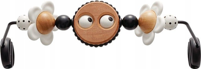 Lodër për shezlong BabyBjorn Googly Eyes, për beba, bardh e zi