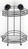 Raft këndor banjo Home24 Corner Shelf Vacuum-Loc, vihet pa shpime, metalik