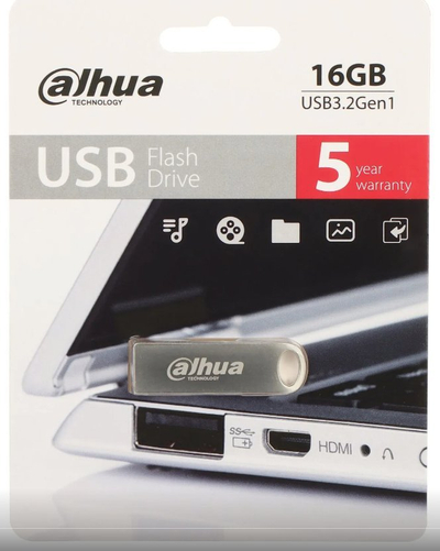 USB flash Dahua USB U106, 16GB, USB 3.2, e bardhë