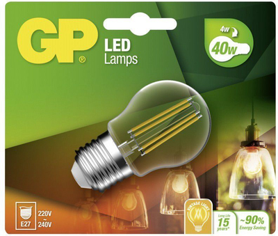 Poç LED GP (078159-LDCE1), E27, 4 W