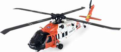 Хеликоптер со далечинско управување Amewi UH60 Black Hawk Coastguard, 6G 3D, GPS, бел