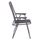 Karrige plazhi metal + pëlhurë (HM5148.01), gri