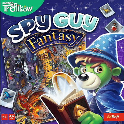 Lojë me letra Trefl Fantasy Game Spy Guy, bashkëpunuese, për kalamaj