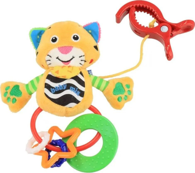 Lodër varëse Baby Mix Tiger, me zile, për karrocë, shumëngjyrëshe