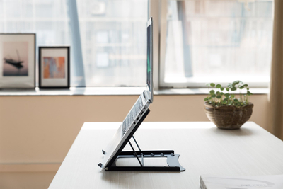 Mbajtëse laptopi Digitus DA-90368, portative, e rregullueshme, gri e errët