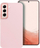 Mbulesë kornizë për telefon Samsung S22, TPU, rozë powder