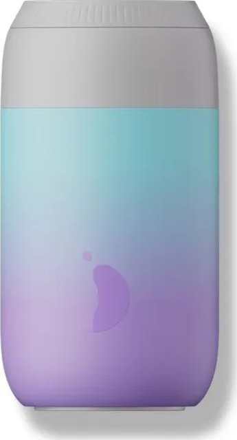 Gotë termike Chilly's C340S2TWIL, 0.34L, çelik inox, blu vjollcë